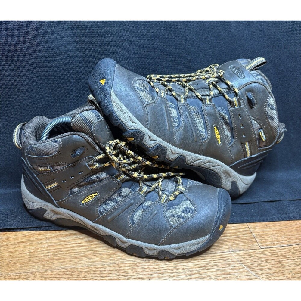 KEEN Koven Mid Waterproof Hiking Boots Bottomland Camo Hunting Men's 8.5 Tarhgee